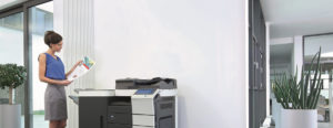 copy machine in office setting