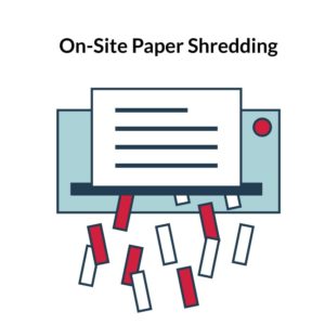 on site paper shredding