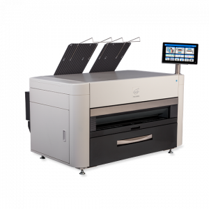 KIP 730C 2 Roll Color Print System (6D/A1 PPM) with Top Stacking