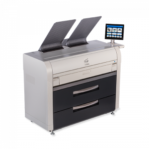 KIP 7574G 10D - 4 Roll BW Workgroup Print System with Top Stacking