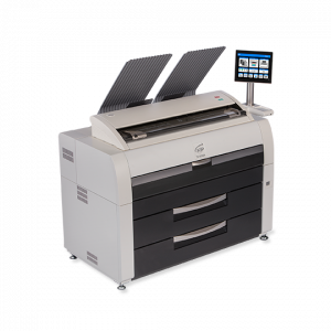 KIP 7984G 14D - 4 Roll BW MFP System with CIS Color Scanner and Top Stacking